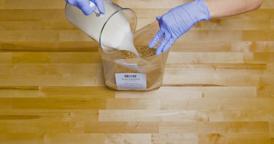 Add Flour and Water