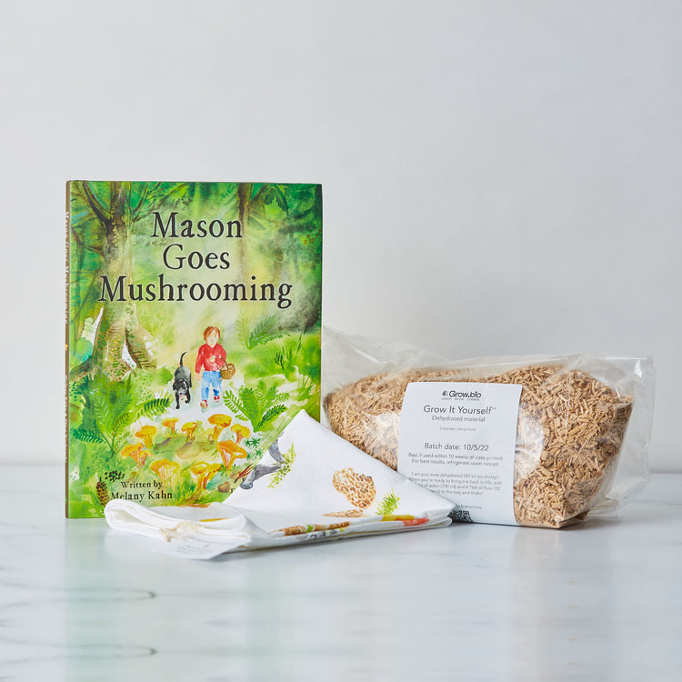 Grow.bio Urban Kit - In Partnership with Mel Kahn author of Mason Goes Mushrooming